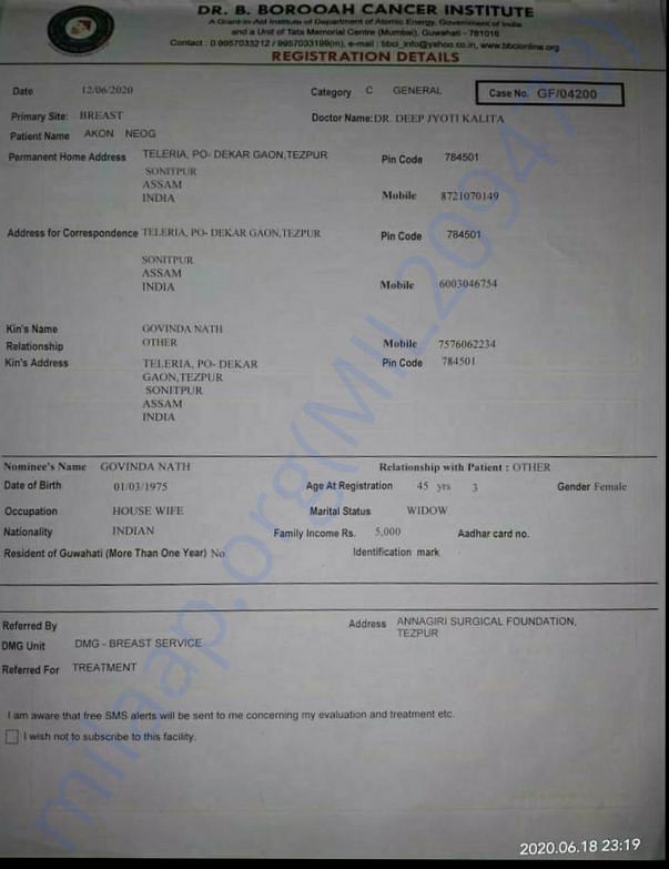 Hospital Registration