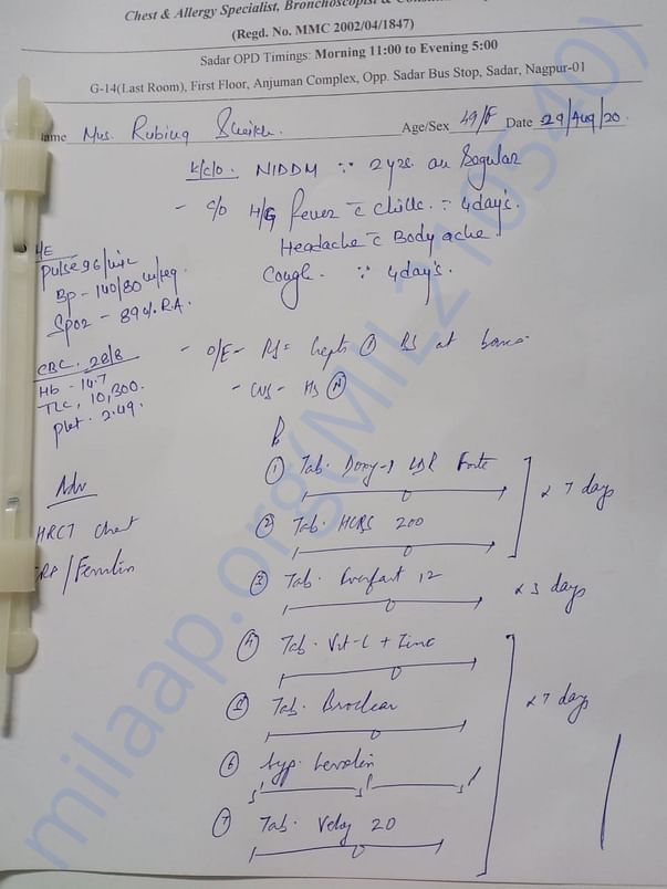 Initial Finding of Doc Dated 29 Aug and same day PSo2 drops to 70%
