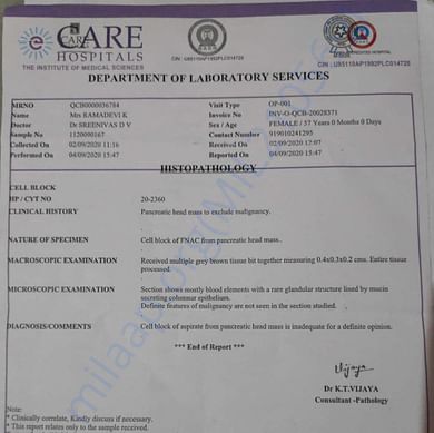 Medical Report