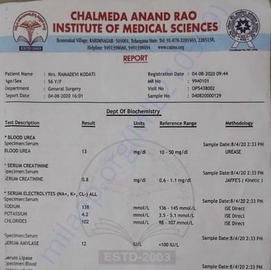 Medical Report