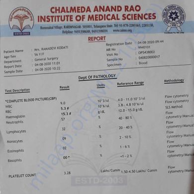 Medical Report