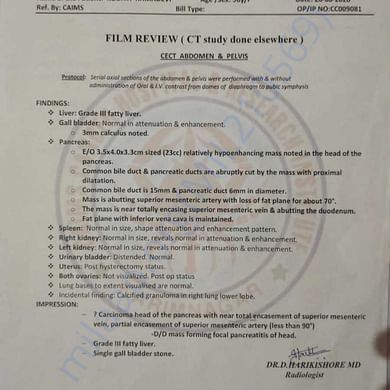 Medical Report