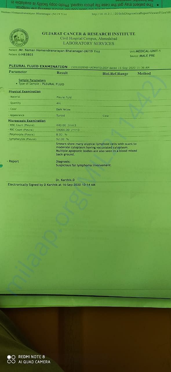 Pleural Fluid Examination