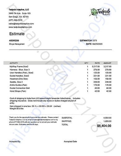 Cost Estimation