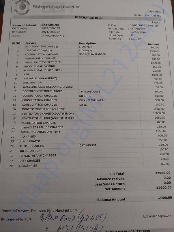 Invoice (2 days)