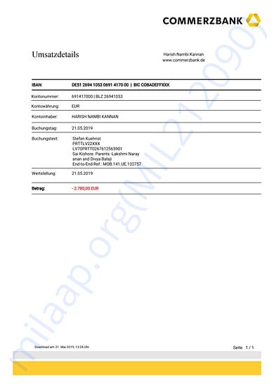 Medical Bill