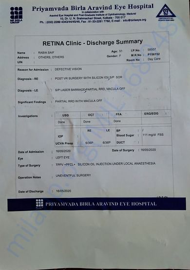 Discharge summary