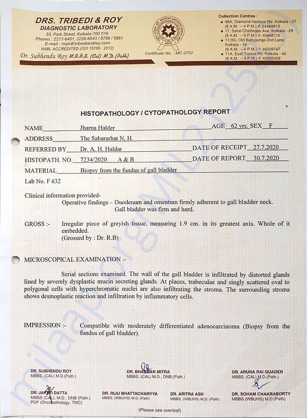 Medical report