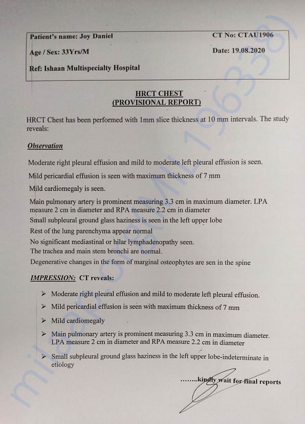 Doctors note 2 on the overall case