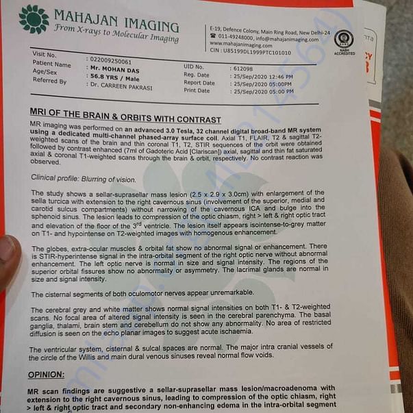 MRI Report