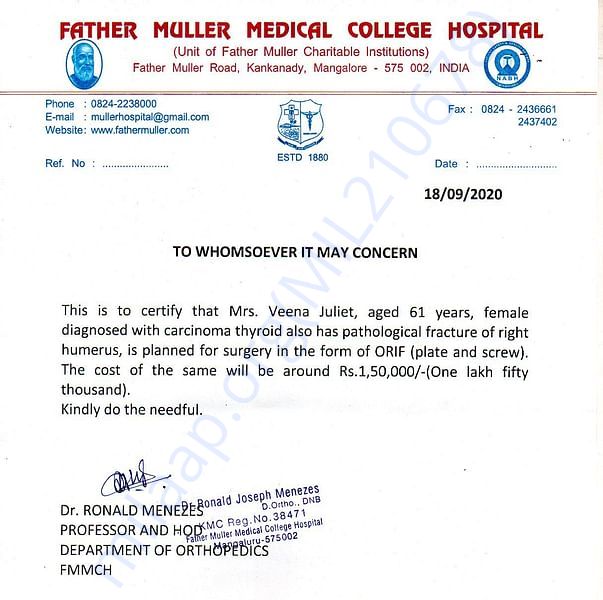 Estimation Letter