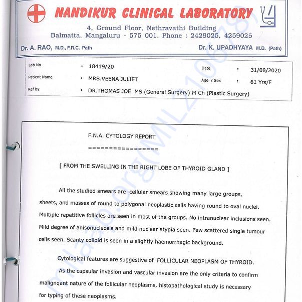 Medical Report