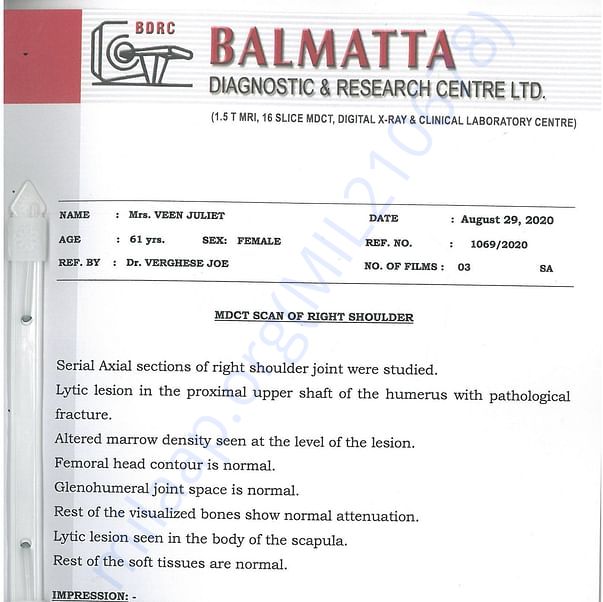 Medical Bill