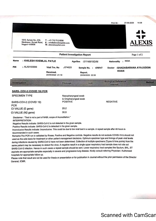 Support Khilesh to save him from Severe Pneumonia due to ...