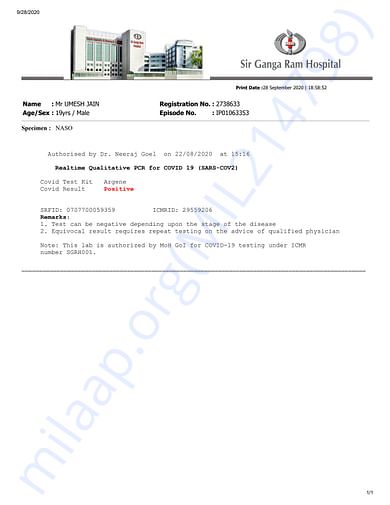 Medical Report
