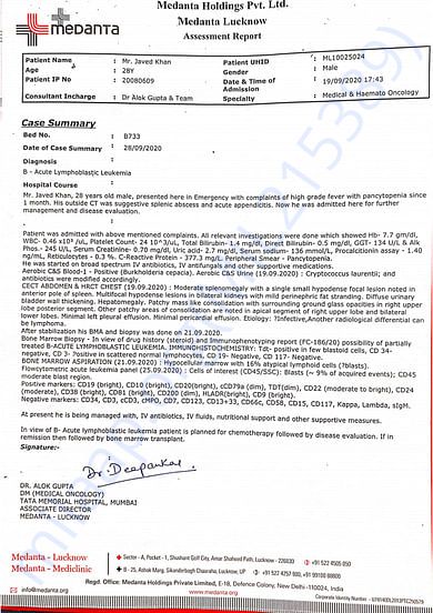 Medical Report