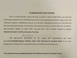 My Mother Needs Your Urgent Support In Fighting Varicose Veins(Sepsis)
