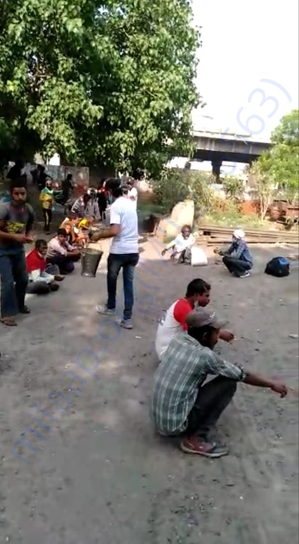 FEEDING THE NEEDY PEOPLES