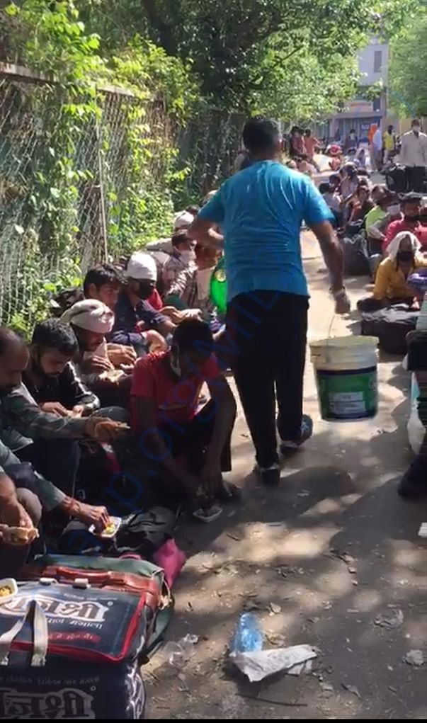 FEEDING THE NEEDY PEOPLES