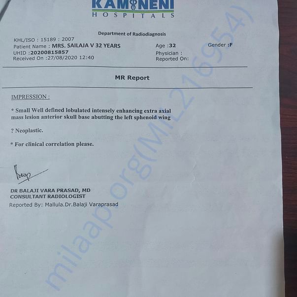 Medical Report