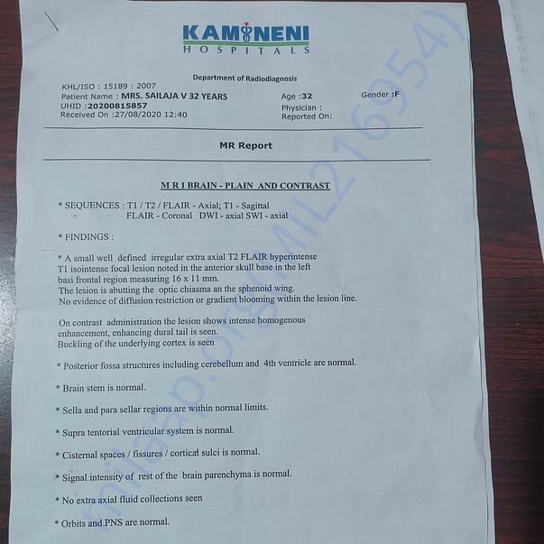 Medical Report