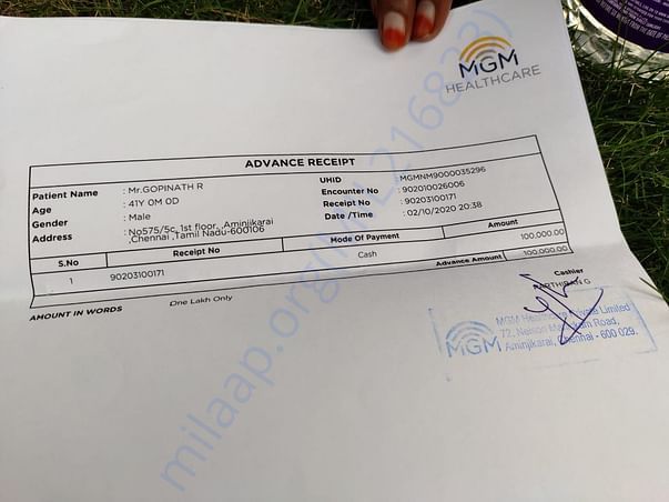 Advance Payment for Admission