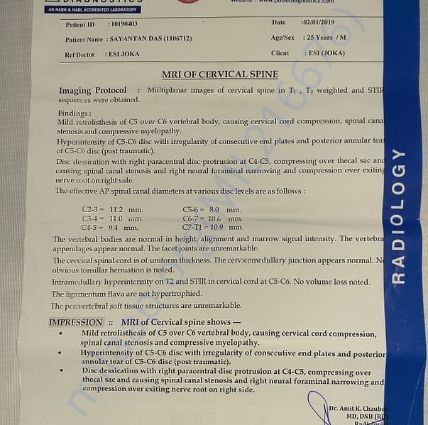Medical Report