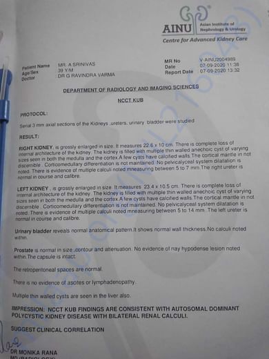 Medical Report