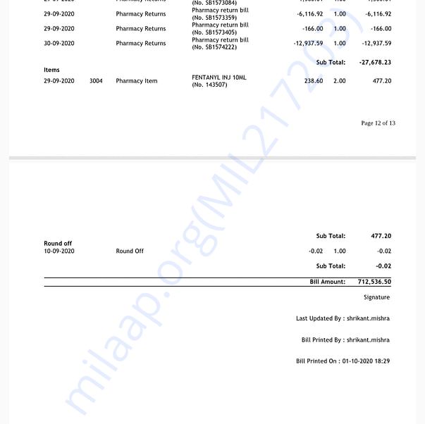 Medical Report