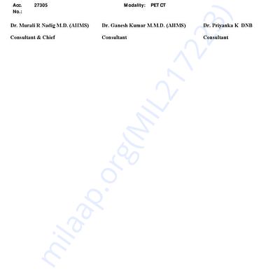 Medical Report