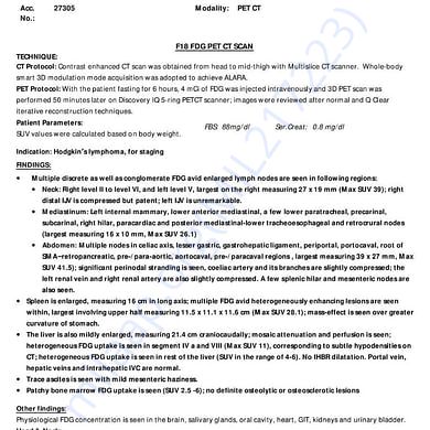 Medical Report