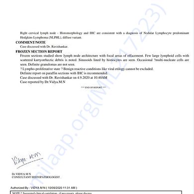 Medical Report