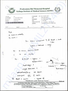 my diagnosis report