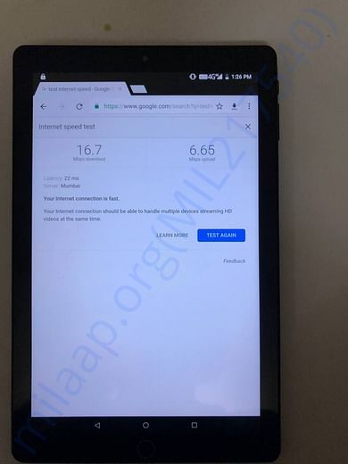 4G internet connection
