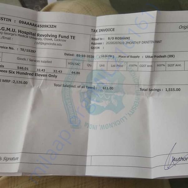 Medical Bill