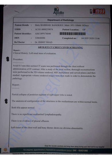 Medical Report