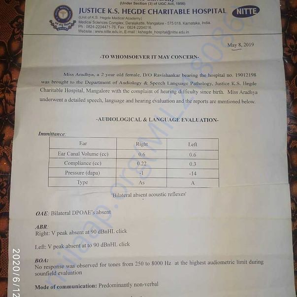 Medical Report