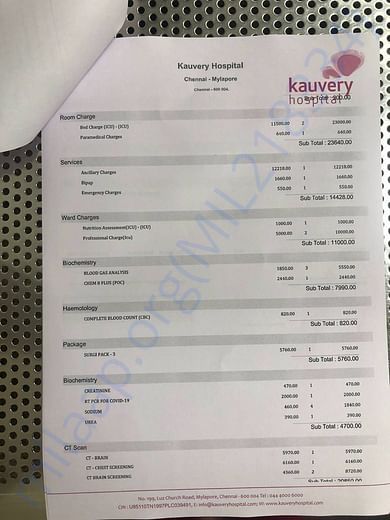 Medical bill 2