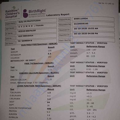 Medical Report