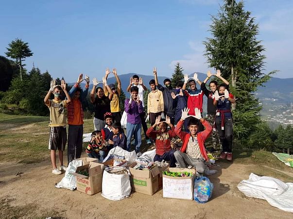 Himalayan youth take stand against plastic