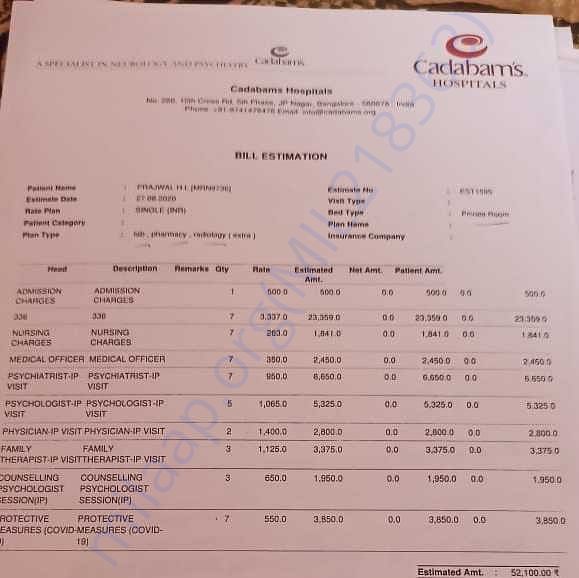 Estimation Letter