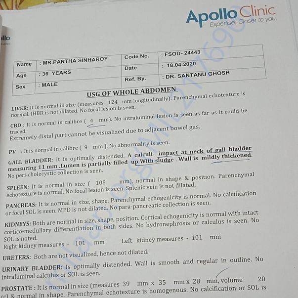 Medical Report