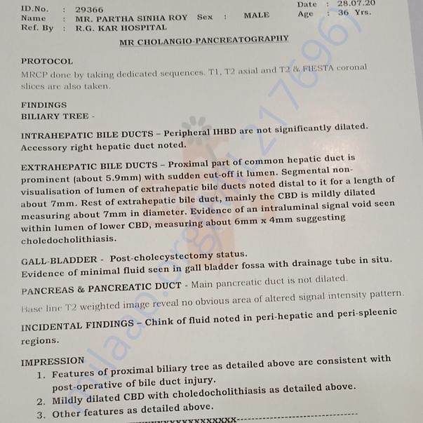 Medical Report