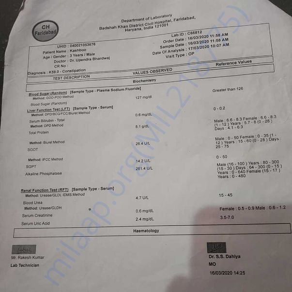 Medical Report