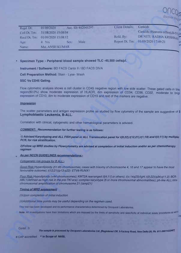 Medical Report