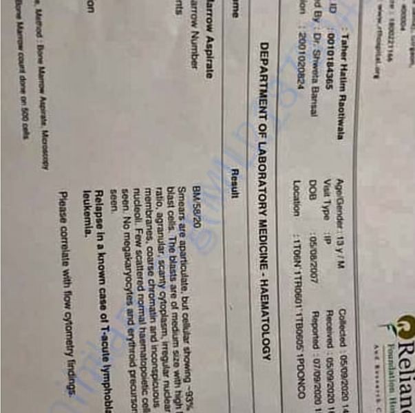 Medical Report