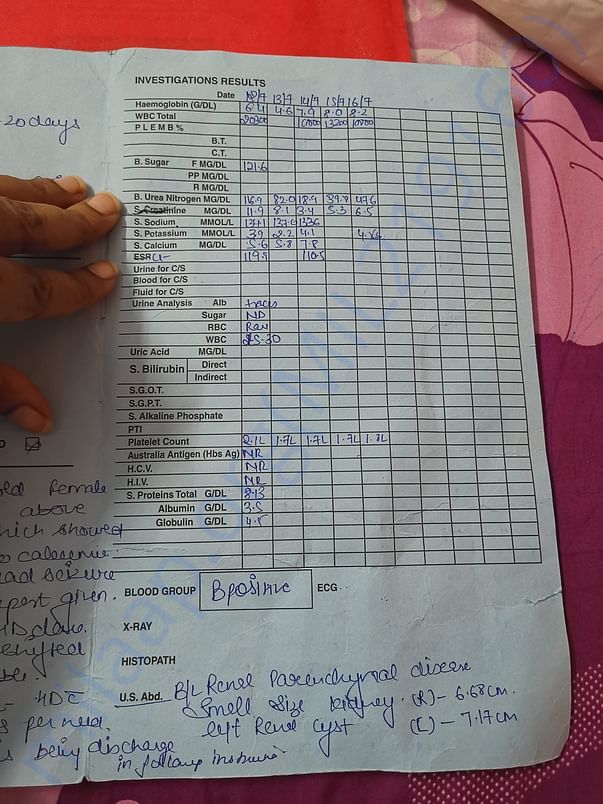 Medical report