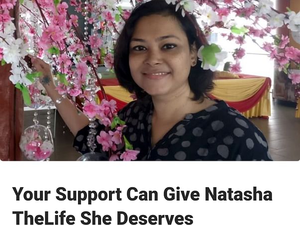 Help Natasha win over cancer..Help Save a Life she deserves
