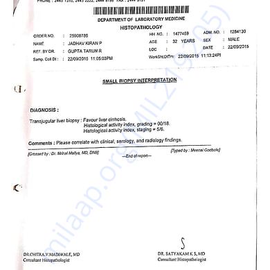 Medical Report