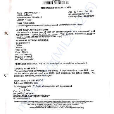 Medical Bill